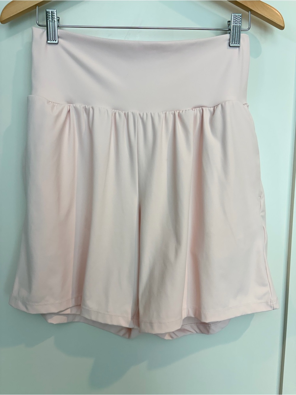 Halara SoftlyZero Airy 2-in-1 Yoga Shorts Primrose Pink Size L